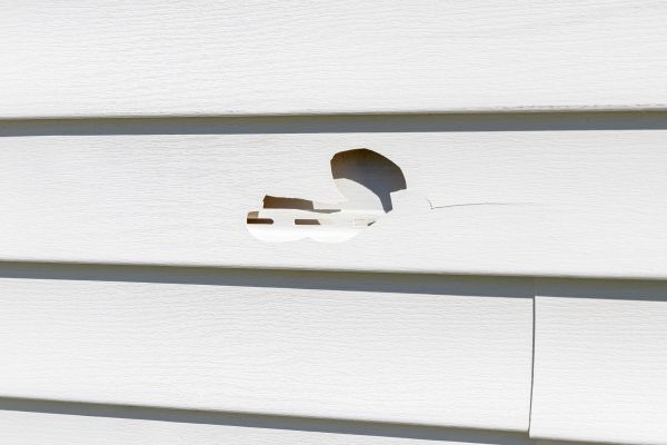 Cost of White Vinyl Siding Repair in Woodinville